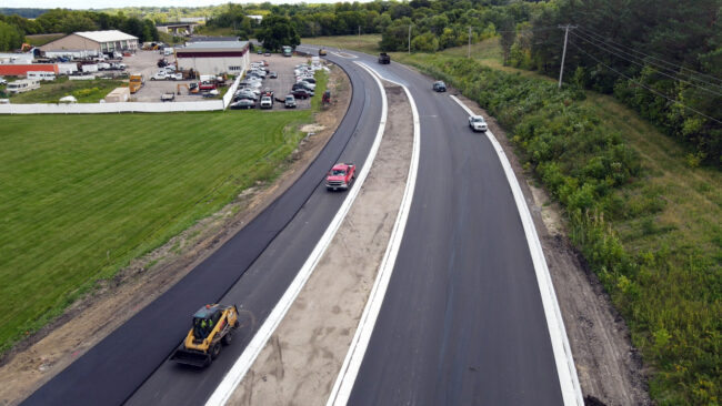 Highways by Park Construction in Minnesota