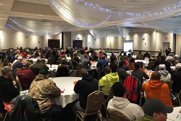 Safety Meeting at Park Construction