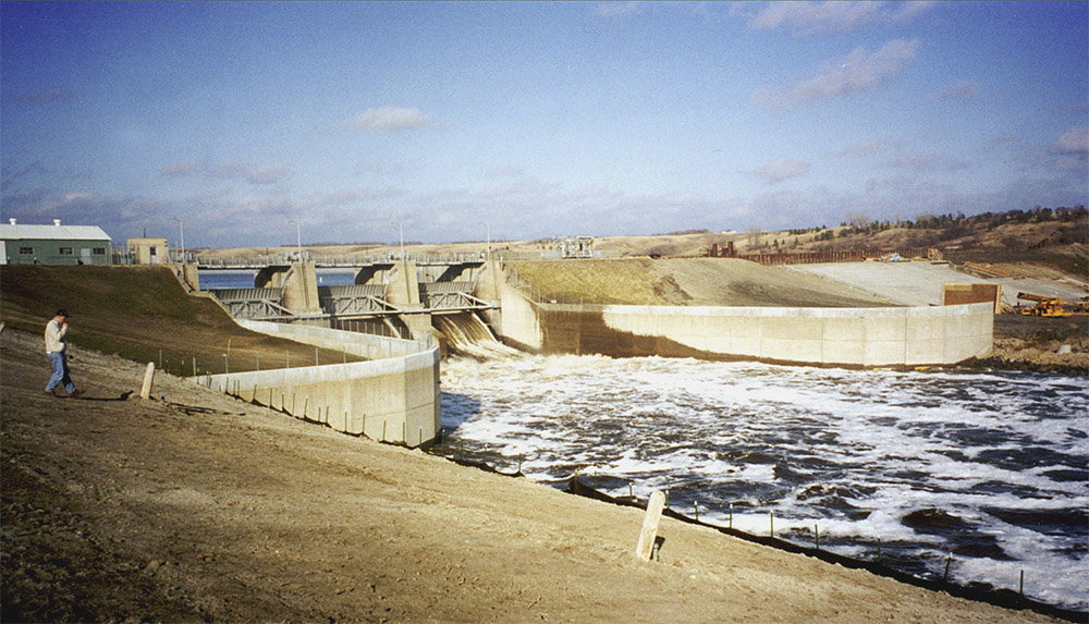 Baldhill Dam in Valley City ND