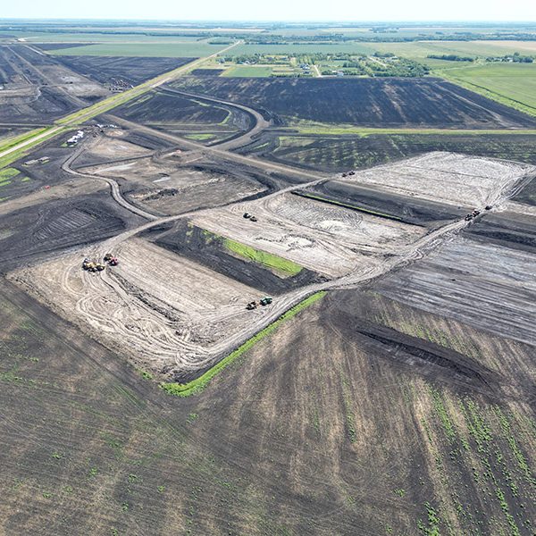 County Road 32 Project near Fargo