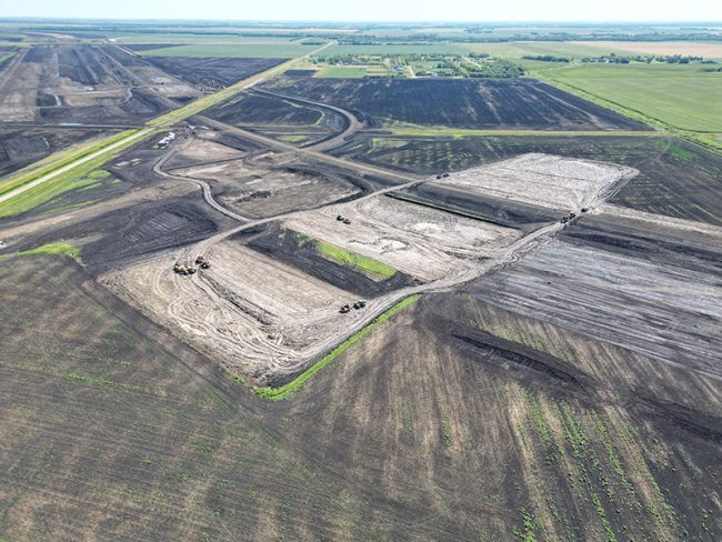 County Road 32 Project near Fargo