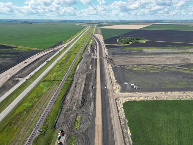 County Road 81 Bypass in North Dakota