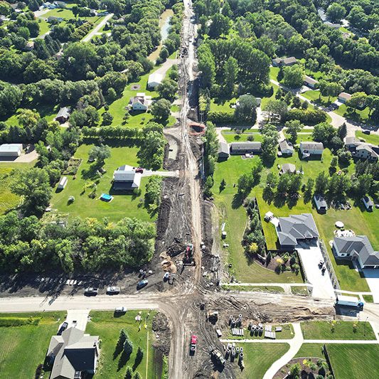 Horace Improvement Project in North Dakota