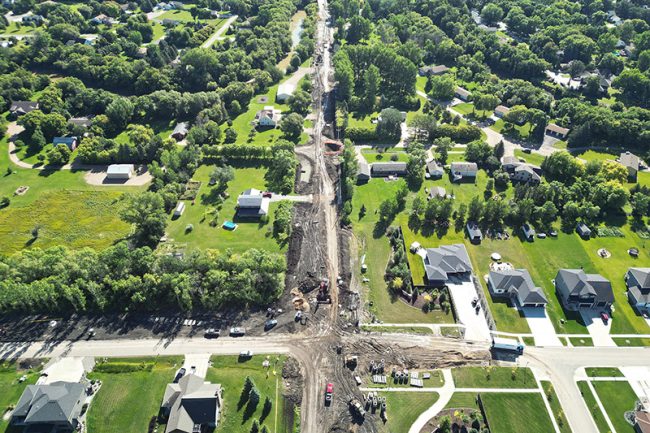 Horace Improvement Project in North Dakota