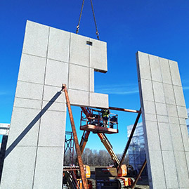 Reinforced Concrete by Park Construction